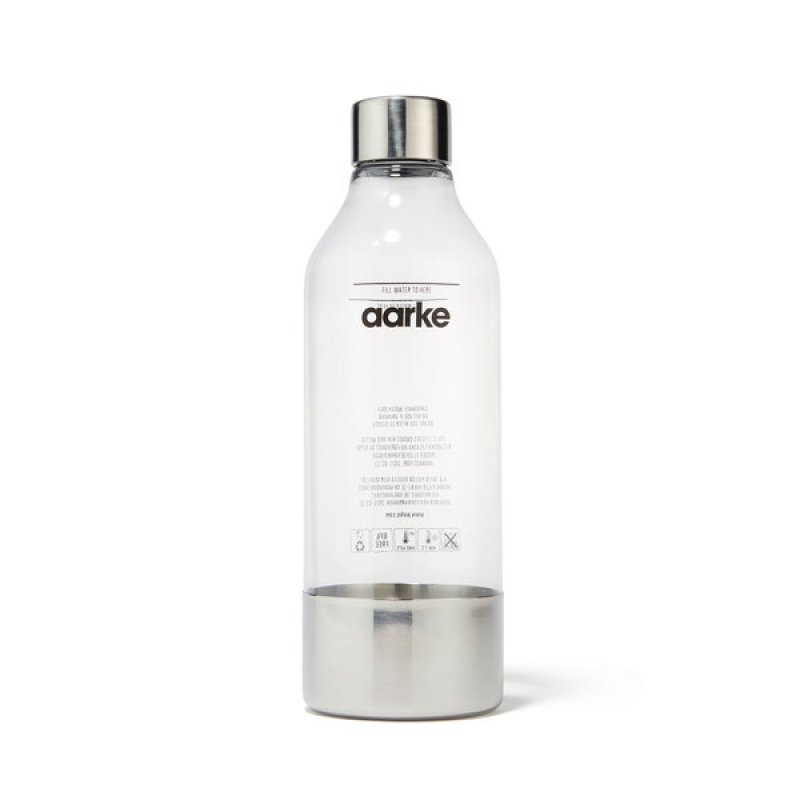 Aarke PET Water Bottle Polished Steel Selectric