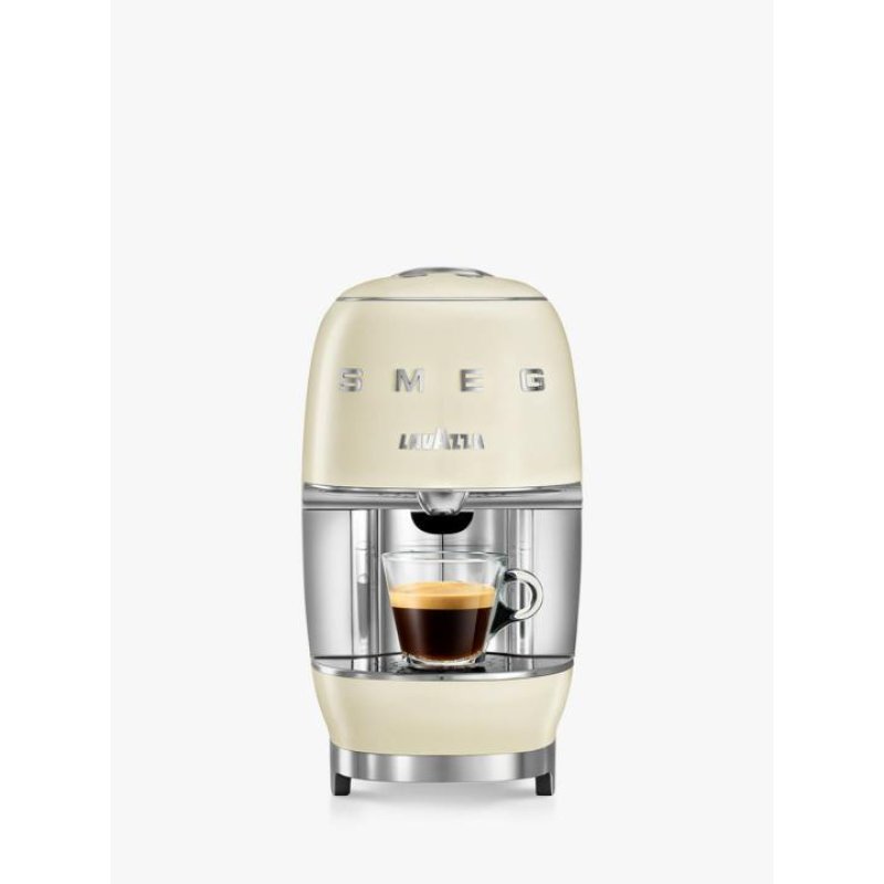 Smeg Lavazza Modo Mio Coffee Machine Cream Selectric