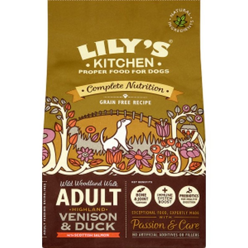 Lily's Kitchen Adult Dog Venison & Duck 1Kg Selectric