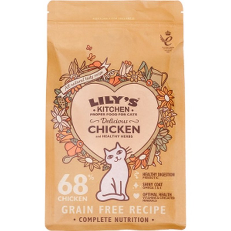 Lily's Kitchen Chicken Casserole Dry Food for Cats 800g Selectric
