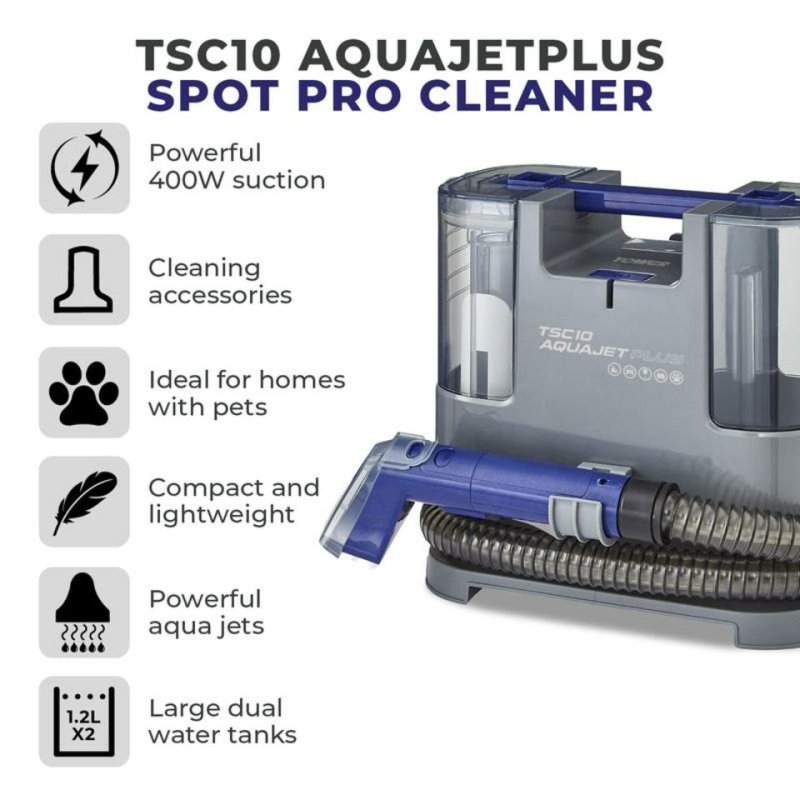 Tower TSC10 Aquajet Plus Spot Cleaner T548005 Selectric