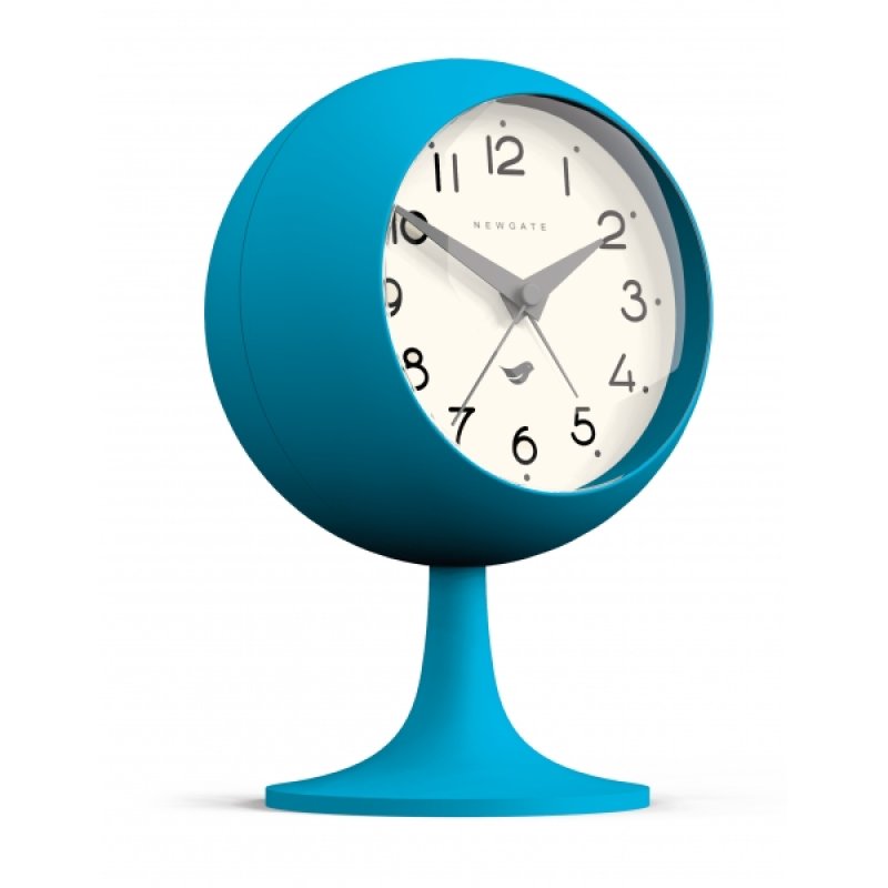 The Dome II Alarm Clock Aqua Blue Selectric