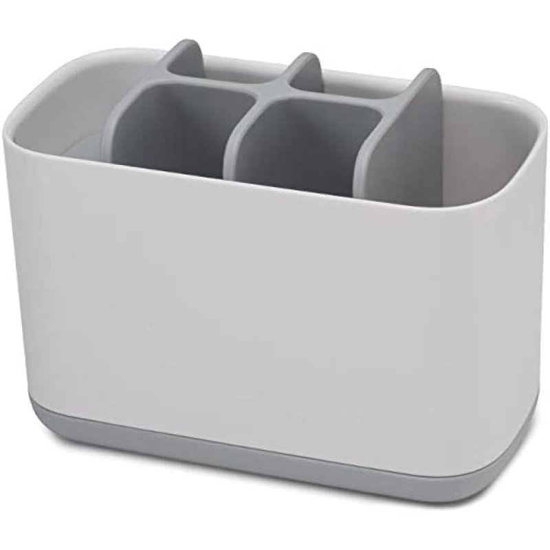 EasyStore Toothbrush Caddy Large White/Grey Selectric