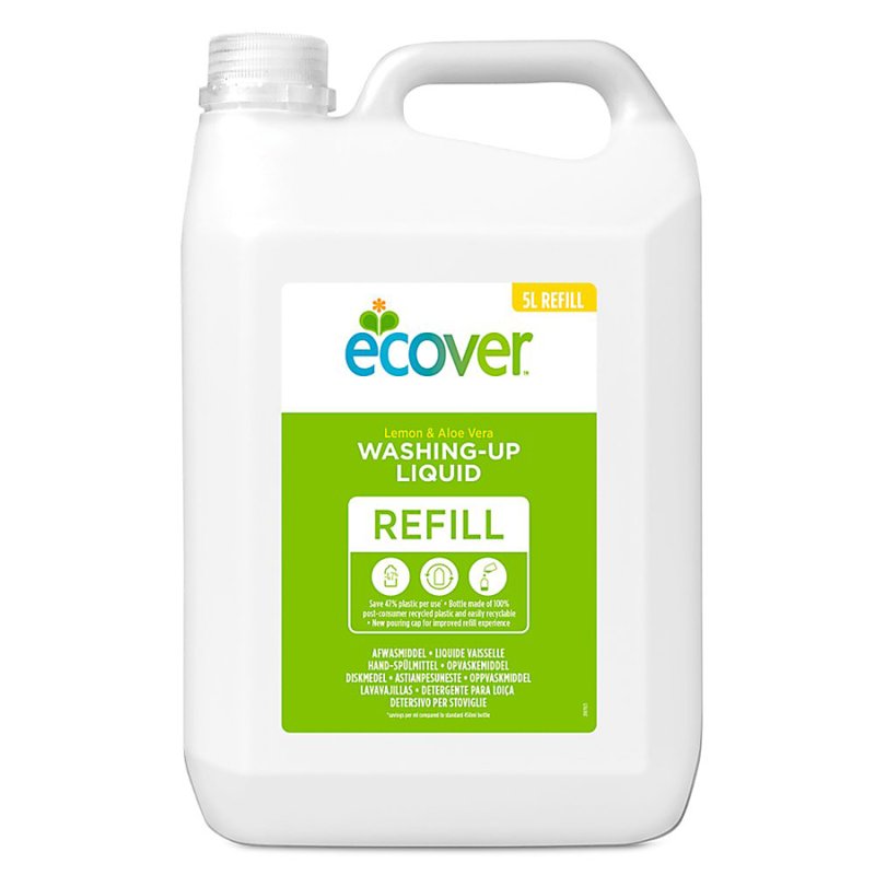 Ecover Washing Up Liquid 5L Lemon & Aloe Vera Selectric