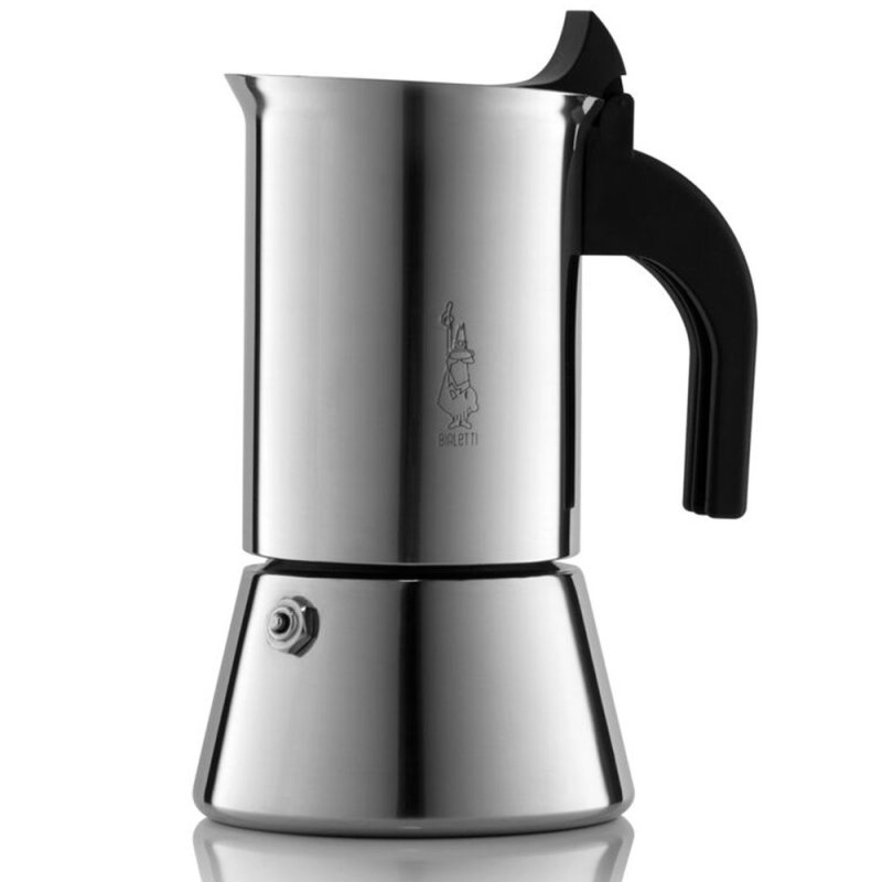 Bialetti Venus 6 Cup Stainless Steel Stovetop Espresso Maker Selectric