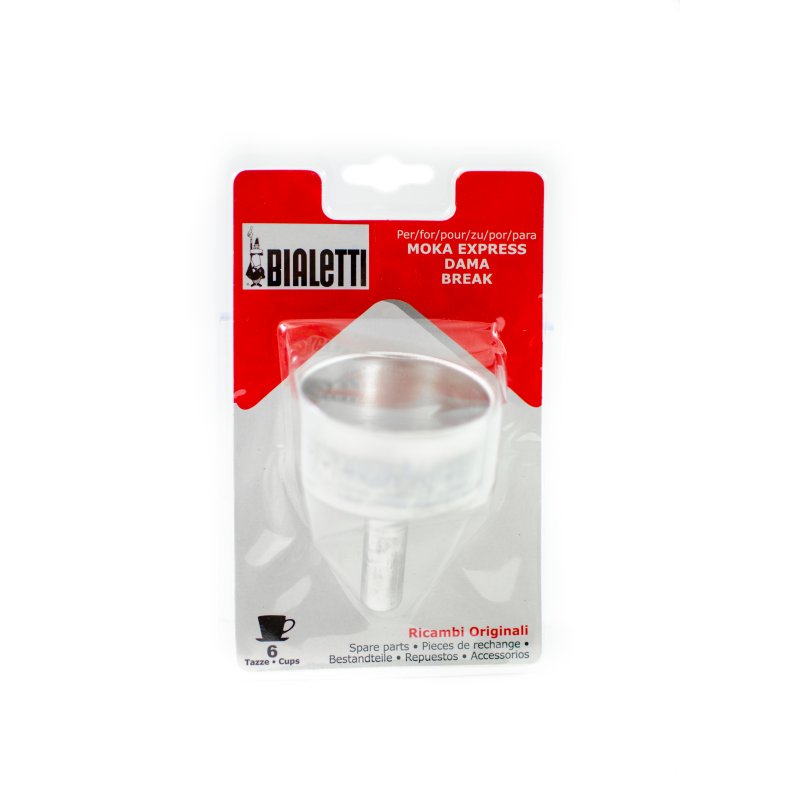 Bialetti 6 Cup Funnel Selectric