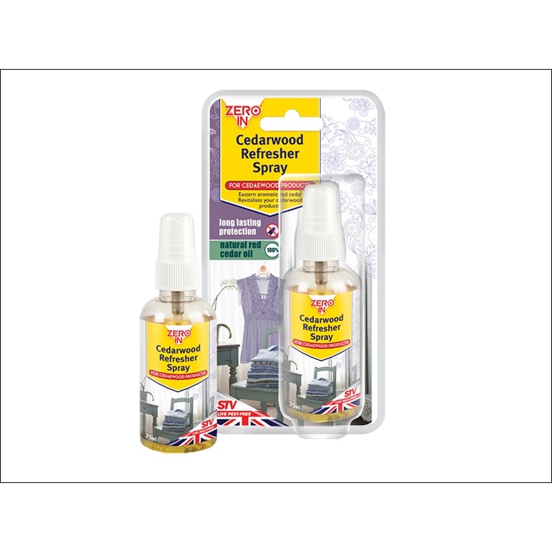 Moths Cedar Refresher Spray STV039 ZER039 Selectric